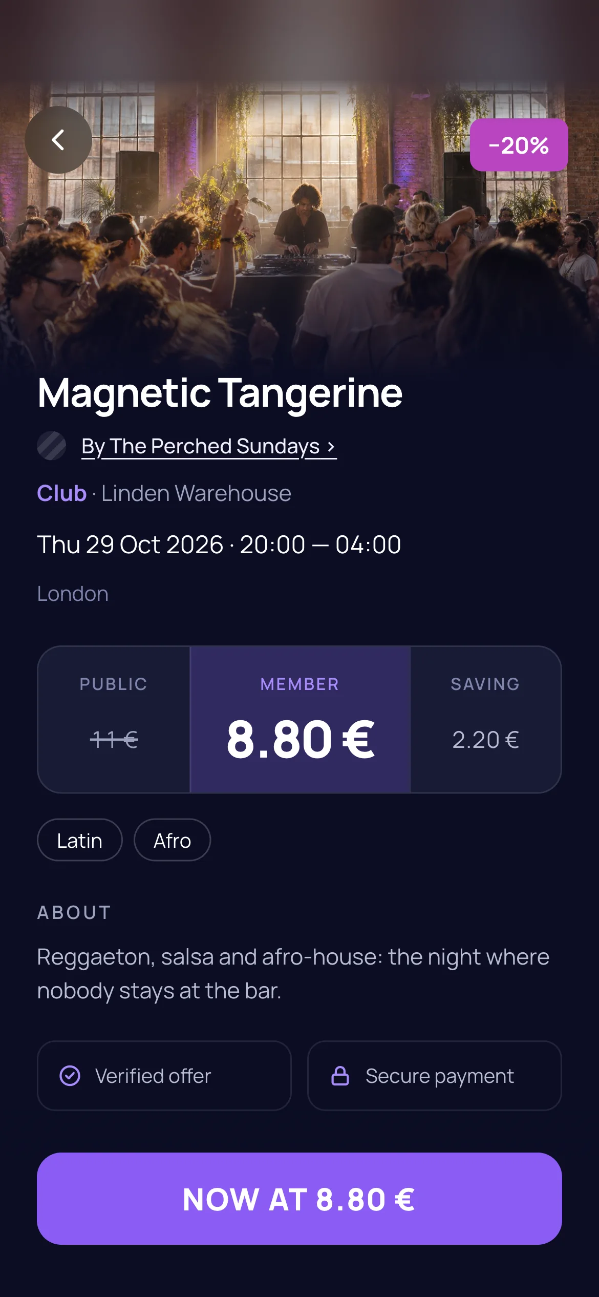 The EVENT+ private club